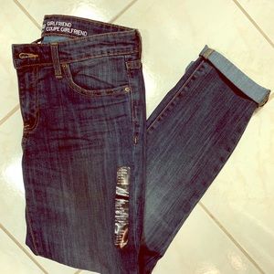 Gap girlfriend jeans!